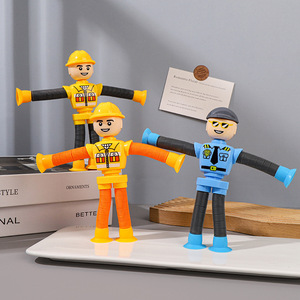 Juguete de Plástico Flexible y Moldeable con Forma de Equipo de Ingeniería, Divertido Regalo Antiestrés para Niños - Product Image 1