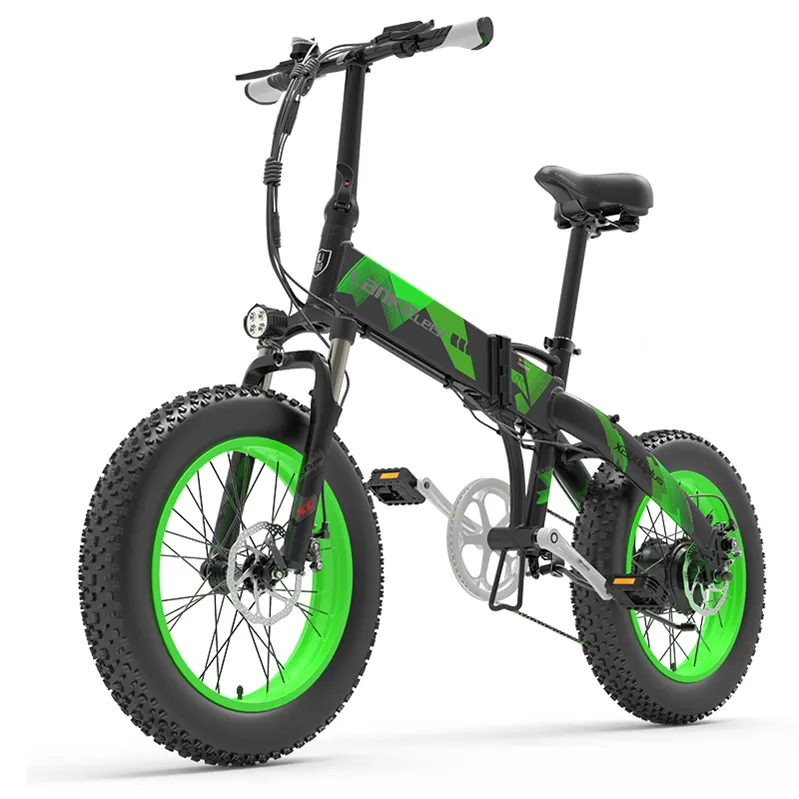 HEZZO 20 inch folding 48V 12.8ah lithium battery electric bike aluminum alloy frame e bike 1000w electric bicycle