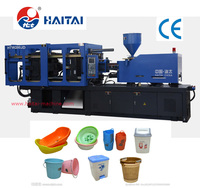 Mesin Cetak Injeksi Hidrolik Horizontal HTW280 Akurasi Tinggi untuk Produksi Kotak & Mainan Plastik PET/ABS/PC