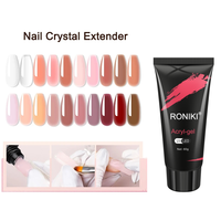 Gel acrylique professionnel pour ongles, gel dur pour la peinture d'ongles tendance, longue durée et facile à utiliser, fournitures pour ongles