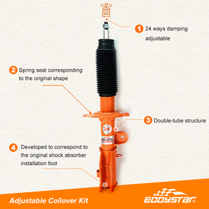 EDDYSTAR Coilover sospensione ammortizzatore regolabile prezzo all'ingrosso per Mazda 6 Wagon <span class=keywords><strong>2.3</strong></span> importato versione da viaggio 2002-2007 - Product Image 5