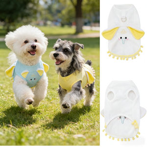 Chaleco Delgado y Bonito para Mascotas con Estampado <span class=keywords><strong>de</strong></span> Orejas <span class=keywords><strong>de</strong></span> <span class=keywords><strong>Elefante</strong></span>, Ropa <span class=keywords><strong>de</strong></span> Poliéster para Perros y Gatos, Primavera/Verano - Product Image 3