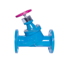 Vanne de régulation d'angle numérique de précision SP45F hydraulique DN50-DN400 à bride en fonte pour eau à température normale