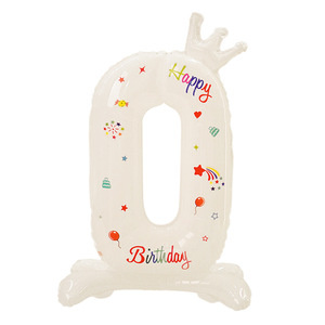 Palloncini a Forma di Numero in Foil da 32 Pollici, Rosa e Blu, per Decorazioni di <span class=keywords><strong>Compleanno</strong></span>, San Valentino, Natale e Accessori Fotografici - Product Image 3