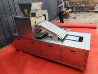 Biscuit rotatif à grande échelle en forme d'os pour chien faisant des biscuits Machine à craquer les noix Ligne de production de biscuits mous