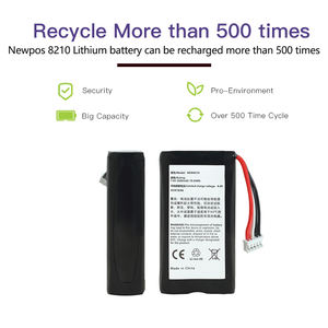 Batterie de remplacement NEWPOS 8210 pour NEW8210 Nouvelle batterie de terminal de point de vente 8210 Batterie de terminal de point de vente Large18650 - Product Image 5