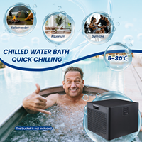 Refroidisseur d'eau portable ZT pour piscines de plongeon froid, tour de refroidissement basse température de haute qualité, refroidisseur de bain de glace, pompe filtrante
