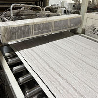 Panneau en PVC imitation marbre UV pour la décoration murale de chambre à coucher, imperméable et ignifuge, utilisation extérieure, adapté au commerce, 1220x2440x3mm