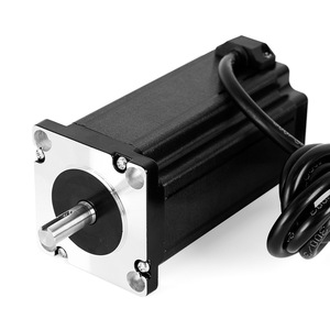มอเตอร์สเต็ปเปอร์ไฮบริด Nema 34 3 เฟส 3 นิวตันเมตร 24 โวลต์ ดีซี แกน 8 มม. สำหรับอุปกรณ์เลเซอร์และเครื่องจ่ายของอัตโนมัติ - Product Image 1
