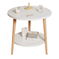 Petite Table Salon Petite Table Basse Mini Chambre Minimaliste Chevet Balcon Petite Table Ronde Simple Ins Vent Sable Cheveux