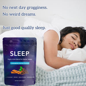 เครื่องดื่มโกโก้ร้อนสำหรับผู้ใหญ่ที่กำหนดเองพิมพ์กระเป๋าธรรมชาติช่วยในการนอนหลับและแมกนีเซียมสงบ - Product Image 2