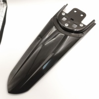 Garde-boue arrière en métal pour Surron Light Bee, garde-boue étendu pour véhicule électrique tout-terrain, noir, durable, pièce de rechange pour vélo électrique