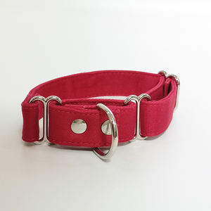 बड़ा कुत्ता कॉलर और पट्टा सेट डी अंगूठी फैशन लाल चौड़ा भारी शुल्क <span class=keywords><strong>martingale</strong></span> के साथ कुत्ते कॉलर - Product Image 3