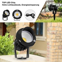 Lampe de jardin LED intelligente en aluminium moulé sous pression RGBW APP DC24v étanche lampe à pointe Spot extérieur IP65 lumière de pelouse paysage