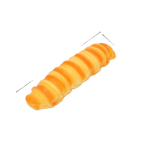 Jouets anti-stress et décoratifs en mousse PU, forme gâteau gaufre triangulaire, à remontée lente, souples et compressibles, en forme de pain - Product Image 4