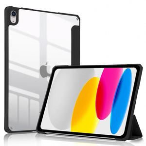 Custodia in pelle custodia in acrilico trasparente custodia <span class=keywords><strong>per</strong></span> <span class=keywords><strong>Tablet</strong></span> <span class=keywords><strong>per</strong></span> <span class=keywords><strong>Apple</strong></span> iPad 10a generazione 10.9'' - Product Image 2