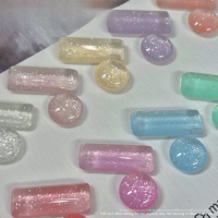 Nouvelle Arrivée Gel de Construction Dur Opale Designer 9 Couleurs Paillettes Réfléchissantes Écologique TPO SANS HEMA OEM Usage Professionnel Gel à Ongles