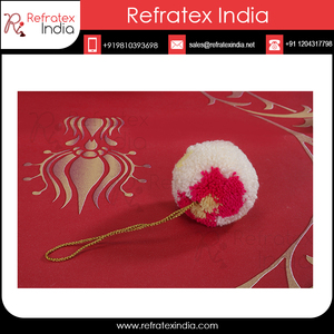 ตกแต่งทำด้วยมืออะคริลิ Pom ลูกปอมในอินเดีย - Product Image 2