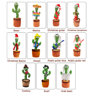 เต้นกระบองเพชรของเล่น120เพลงร้องเพลงพูดบันทึกซ้ำสิ่งที่คุณพูดกระบองเพชรไฟฟ้า - Product Image 4