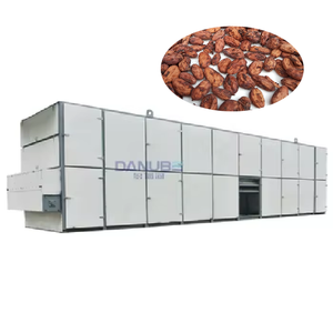 Séchoir à bande continue à mailles pour économie d'énergie, ligne de séchage pour fèves de cacao et graines de melon - Product Image 1