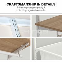 Металлическая гардеробная система Joyings DIY из углеродистой стали, сборная, на заказ
