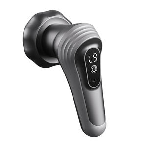Pistola de masaje transfronteriza para cuello, espalda y piernas con motor sin escobillas, 12 niveles de velocidad, batería de litio recargable por USB, color gris estrellado - Product Image 1
