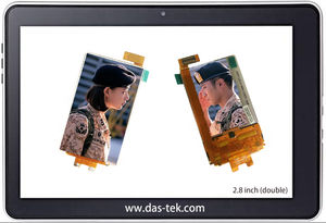 Display OLED Mini da 2,8 Pollici DAS con Interfaccia I2C SPI, Modulo OLED per Esterni - Product Image 2