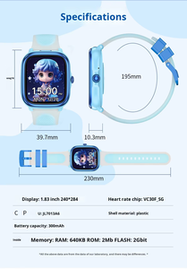 Nuevo Reloj Inteligente HT40 para Niños 2026, Resistente al Agua IP68, Multifuncional, Pantalla Táctil, Podómetro, Monitor de Ritmo Cardíaco y Sueño para Niños y Niñas - Product Image 6