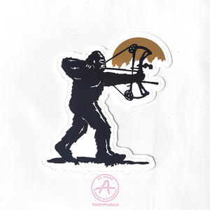 Selbst klebende Heat Cut Border Merrow Aufnähen Aufbügeln PVC Patch Kleidungs stück Zubehör Anpassung - Product Image 2