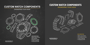 Kit de Caja de <span class=keywords><strong>Reloj</strong></span> Personalizada de Fábrica de Hong Kong con 60 Años de Experiencia, Carcasa de Acero Inoxidable 316L de Alta Precisión CNC para Relojes de Buceo, Solución de Relojería de Lujo - Product Image 2