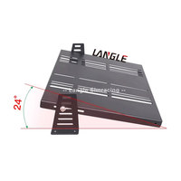 Plaque de support de pédale de simulateur de course Sim Racing Game Competition Next Leveling Lite Simulator Cadre en aluminium 4080 Sim Racing Rig