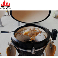 Kit de rôtissage KIMSTONE pour barbecue Kamado, accessoires pour rôtir le poulet au barbecue Kamado