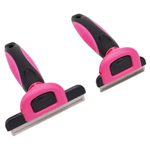 Peigne en plastique écologique spécial pour animaux <span class=keywords><strong>de</strong></span> compagnie chien chat bain salle <span class=keywords><strong>de</strong></span> bain flottant épilation Cutter dents amovibles peigne à dents - Product Image 5