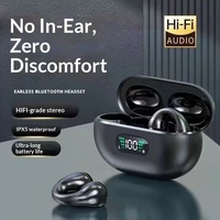 Meilleures ventes X22 Écouteurs à conduction osseuse à clip d'oreille Q80 Écouteurs de sport étanches IPX6 avec commande vocale tactile