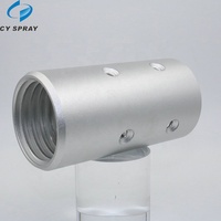 Support en aluminium professionnel fabriqué en usine pour sablage, raccord rapide, pièce de rechange