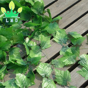 12 pièces de 2,4 m, nouvelles feuilles artificielles de lierre, plantes grimpantes, fausse <span class=keywords><strong>feuillage</strong></span>, arbustes verts en plastique, respectueux de l'environnement, toucher naturel - Product Image 5