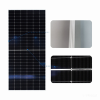 Panel Solar Monocristalino de Silicio de 625-650W con 23.3% de Eficiencia y Tecnología de Media Celda