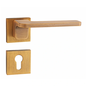 Phong cách Châu Âu <span class=keywords><strong>zamak</strong></span> cửa LEVER xử lý trên Rosette cho nội thất cửa - Product Image 3