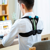 Correcteur de posture respirant en EVA à élasticité réglable pour le haut du dos, soutien de la clavicule, soulagement des douleurs cervicales, unisexe, pour le sport et le fitness