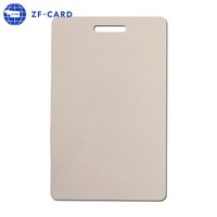 Cartes PVC blanches vierges Mifare(R) Classic 1K NFC RFID 13,56 MHz étanches, vente en gros d'usine, imprimables par jet d'encre