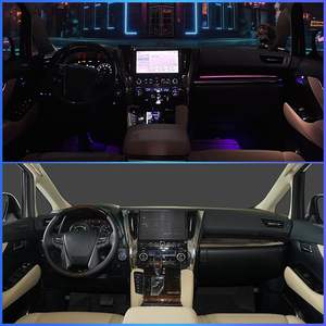 ไฟตกแต่งภายในรถยนต์ TMPRO Dynamic Light Shadow Auto Interior Lighting RGB LED Ambient Light สำหรับ Toyota Alphard/Vellfire ปี 2015-2022 อุปกรณ์เสริมไฟรถยนต์ - Product Image 2