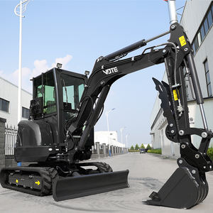 VOTE Livraison gratuite CE EPA Home Farm Kubota Engine 1.7Ton 2Ton 3.5Ton Cabin Small Crawler Digger Micro Bagger <span class=keywords><strong>Mini</strong></span> Excavator - Product Image 5