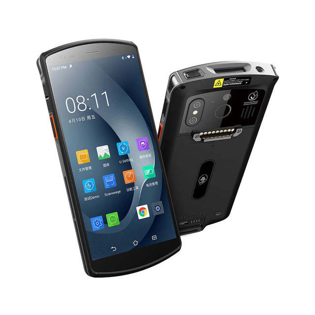 New UROVO DT50S Android 13 GMS IP67 Rugged Industrial Mobile PDA 1D 2D Barcode Scanner 64GB Qualcomm Octa-Core 2.45 GHz