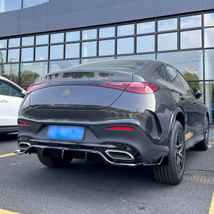 ดิฟฟิวเซอร์หลัง Amp-Z สำหรับ Mercedes-Benz GLC Coupe C254 2023+ AMG ลายคาร์บอนไฟเบอร์ ผิวด้าน สไตล์แต่ง - Product Image 3