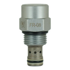 Vanne de régulation de pression hydraulique à cartouche filetée FR-08/10/12 personnalisée, vanne de compensation de pression fournie par l'usine - Product Image 4