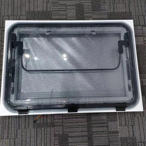 Accessoires d'extérieur pour VR Évent de toit de grande taille 960*650 MM avec barre de support pneumatique extra-forte Puits de lumière pour remorque camping-car - Product Image 2