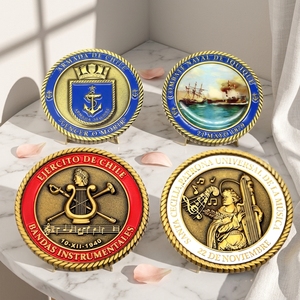Monete Commemorative Personalizzate <span class=keywords><strong>in</strong></span> Lega di Zinco <span class=keywords><strong>3D</strong></span>, Design Senza Ottone, <span class=keywords><strong>in</strong></span> Rame Dorato e Argentato, con Logo <span class=keywords><strong>in</strong></span> Metallo, Stampa Tipografica per Arte - Product Image 3