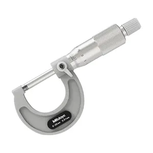 Mitutoyo Buitendiameter Micrometer 0-25Mm 103-137 Spiraalvormige Micrometer Nauwkeurigheid 0.001