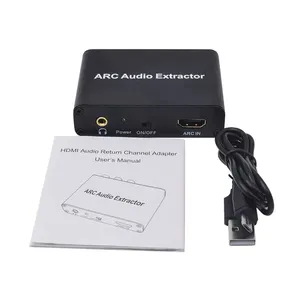 <span class=keywords><strong>Adaptateur</strong></span> audio DAC <span class=keywords><strong>SPDIF</strong></span> coaxial RCA ARC, sortie <span class=keywords><strong>jack</strong></span> 3,5 mm, <span class=keywords><strong>adaptateur</strong></span> audio ARC 192 kHz, extracteur, séparateur <span class=keywords><strong>jack</strong></span> coaxial <span class=keywords><strong>SPDIF</strong></span> L/R - Product Image 6