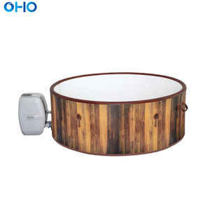 OHO 4-6 personnes <span class=keywords><strong>gonflable</strong></span> pour <span class=keywords><strong>jacuzzi</strong></span> spa piscine Offre Spéciale extérieur Design moderne PVC bains à remous avec bain à remous et massage caractéristiques - Product Image 5